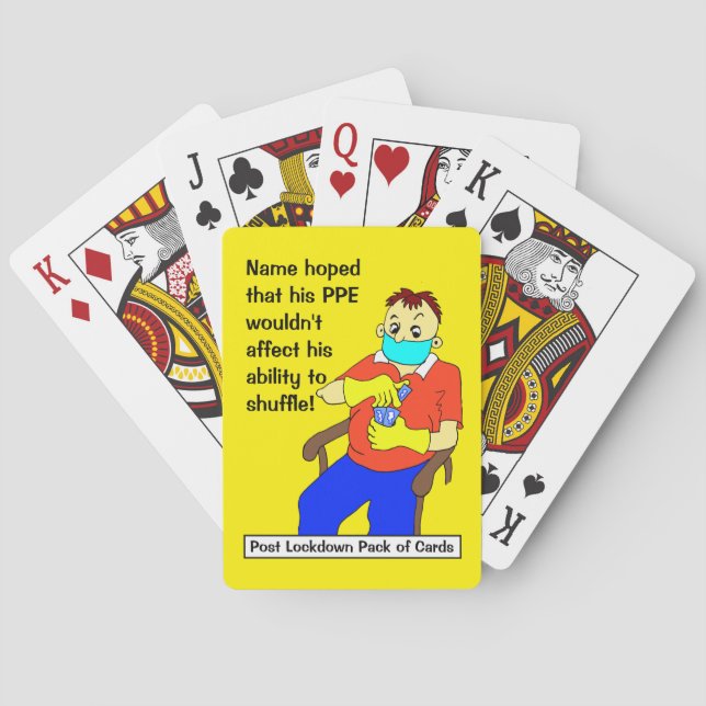 Baralho Postar pacote de travamento de (Verso)