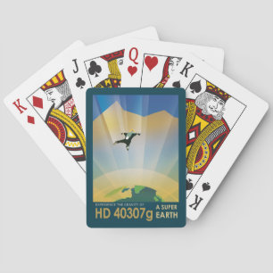 Baralho Poster De Espaço Retroativo - A Gravidade De Uma S