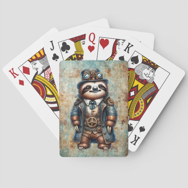 Baralho Preguiça Steampunk (Verso)