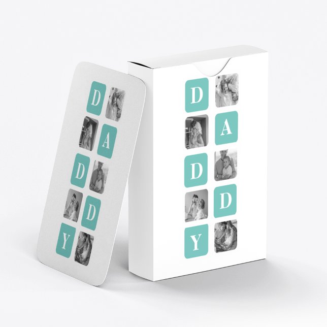 Baralho Presente de Dia de os pais Feliz para Foto de Cola (Criador carregado)