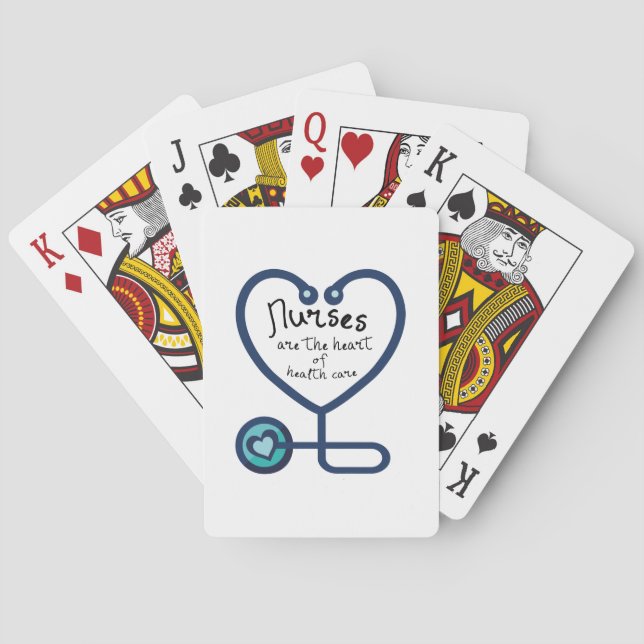 Baralho Presentes das enfermeiras diplomadas do RN (Verso)