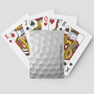 Baralho Presentes de Bolas de Golfe Personalizadas da Séri