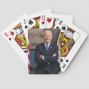 Baralho Presidente americano Joe Biden como Senador