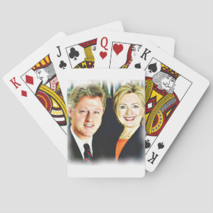Baralho Presidente Bill Clinton & presidente Hillary