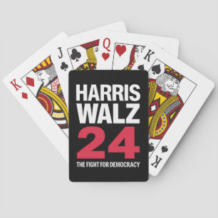 Baralho Presidente Eleita Kamala Harris & Tim Walz 2024