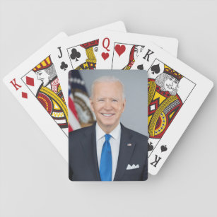 Baralho Presidente Joe Biden White House Retrato