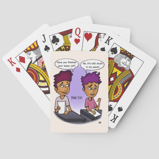 Baralho Preso no lápis (Verso)