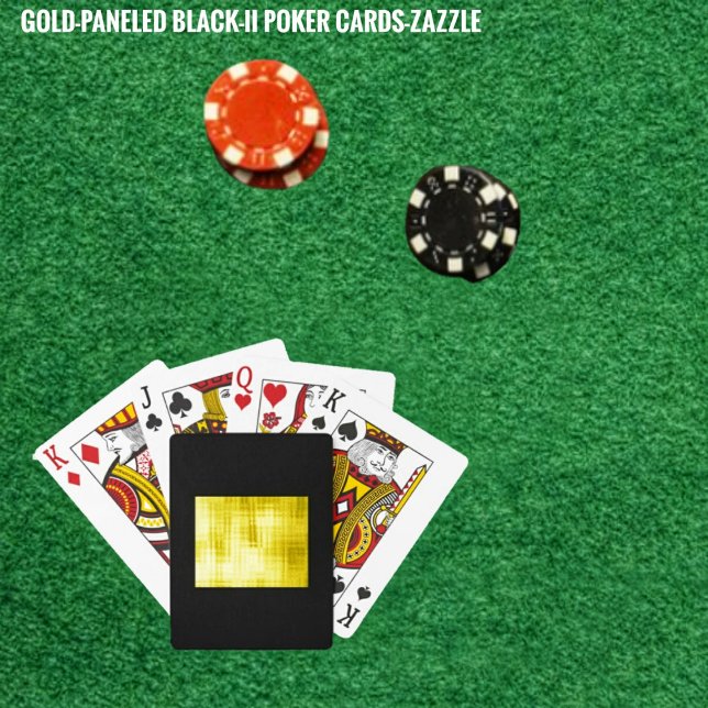 Baralho Preto com Painel Dourado -II  (Criador carregado)