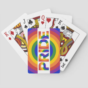 Baralho PRIDE Geométrico Rainbow Bulseye