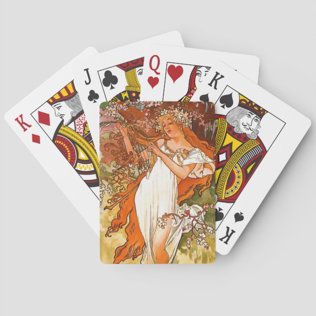 Baralho Primavera 1896 (Verso)