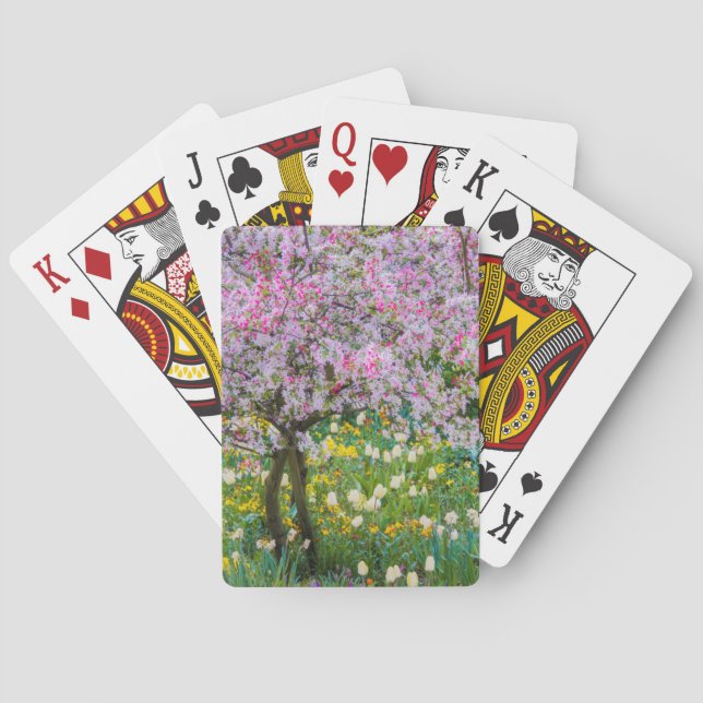 Baralho Primavera no jardim de Claude Monet (Verso)