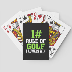 Baralho Primeira Regra De Golfe
