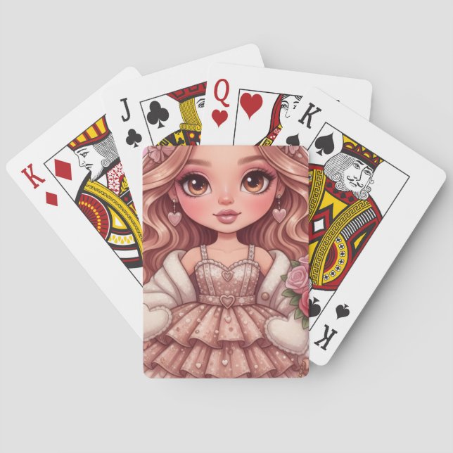 Baralho princesa de copas dall (Verso)