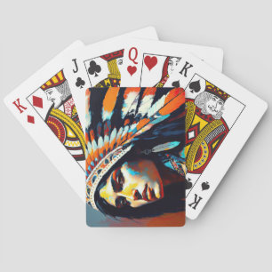Baralho Princesa Guerreira Nativa Americana