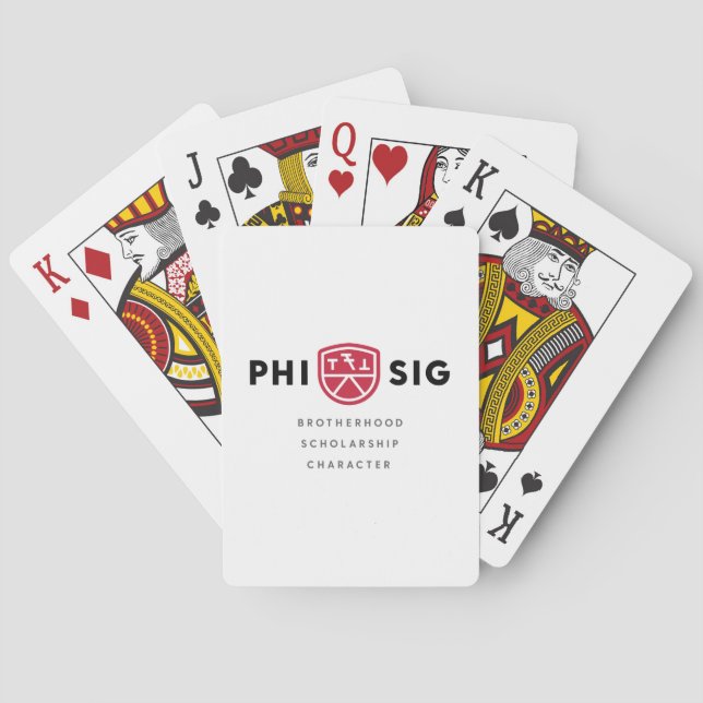 Baralho Princípios da Phi Sigma Kappa (Verso)