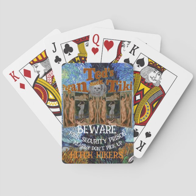 BARALHO PRISÃO DE ALTA SEGURANÇA PRÓXIMA NÃO PEGUE ATINGIR (Verso)