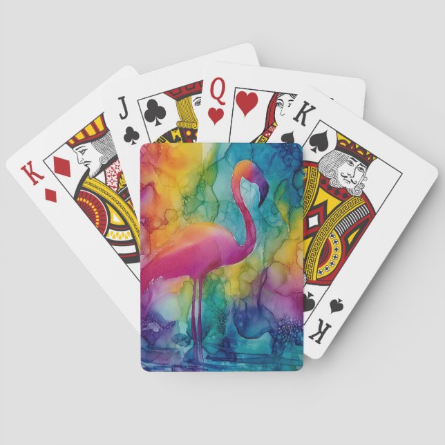 Baralho Prisma Flamingo (Verso)