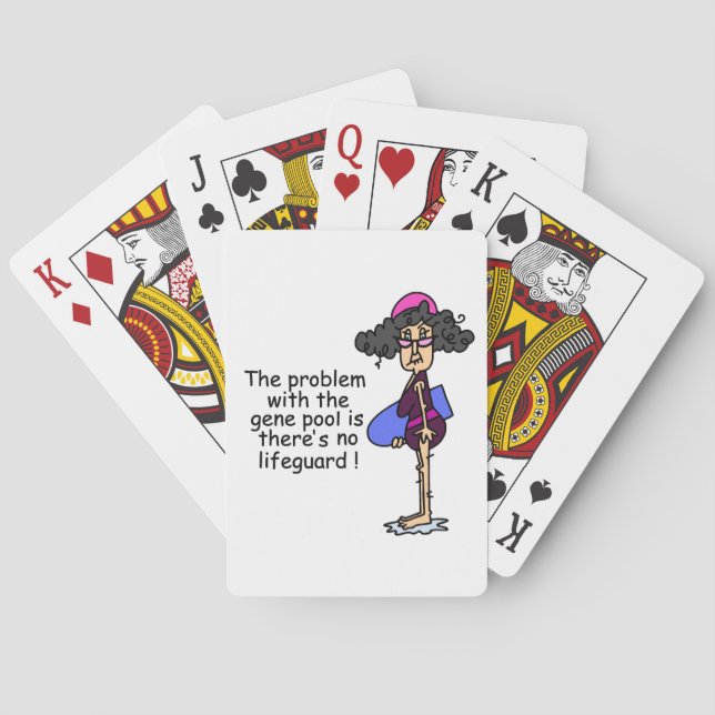 Baralho Problema com a Piscina de Gene (Verso)
