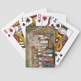 Baralho Procissão de Casamento Tradicional (Arte Vintage)