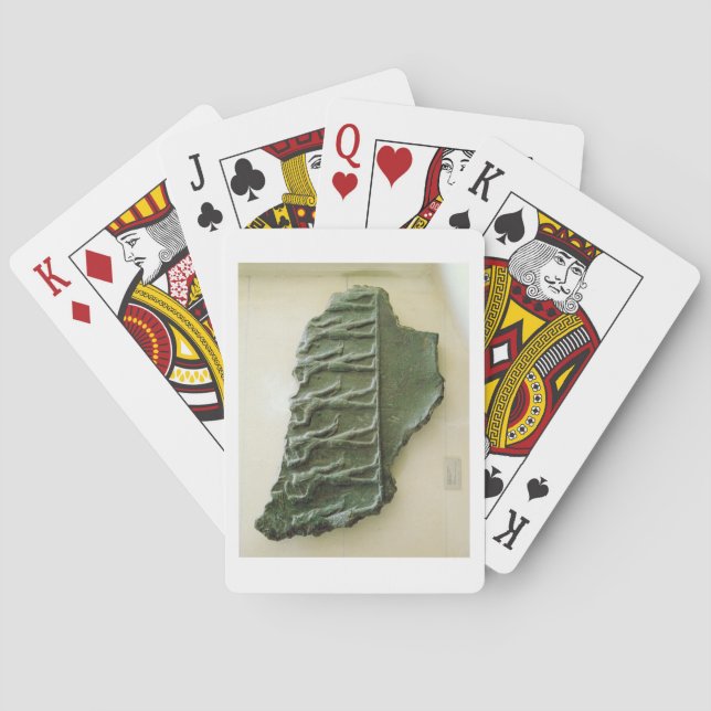 Baralho Procissão de guerreiros da elite, Susa, Irã, Elami (Verso)