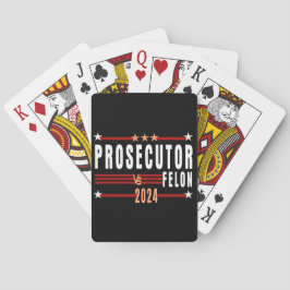 Baralho Procurador Vs Felon 2024 Classic Playing Cards