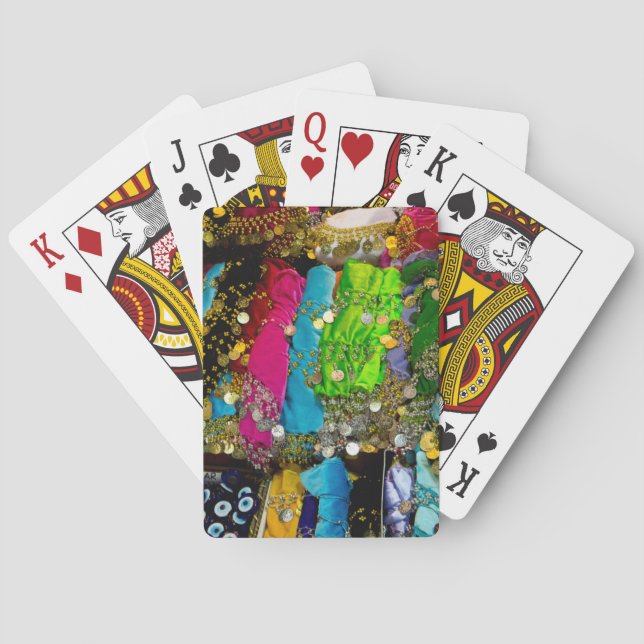 Baralho Produtos Para Venda No Mercado Do Arroz, Istambul, (Verso)