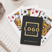 Promoção de logotipo comercial personalizado preto