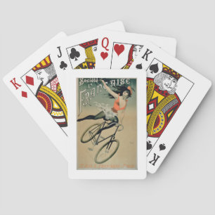 Baralho Propaganda de poster de "La Francaise Societe",