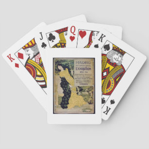 Baralho Propaganda para 'o International Exhibi de Madrid