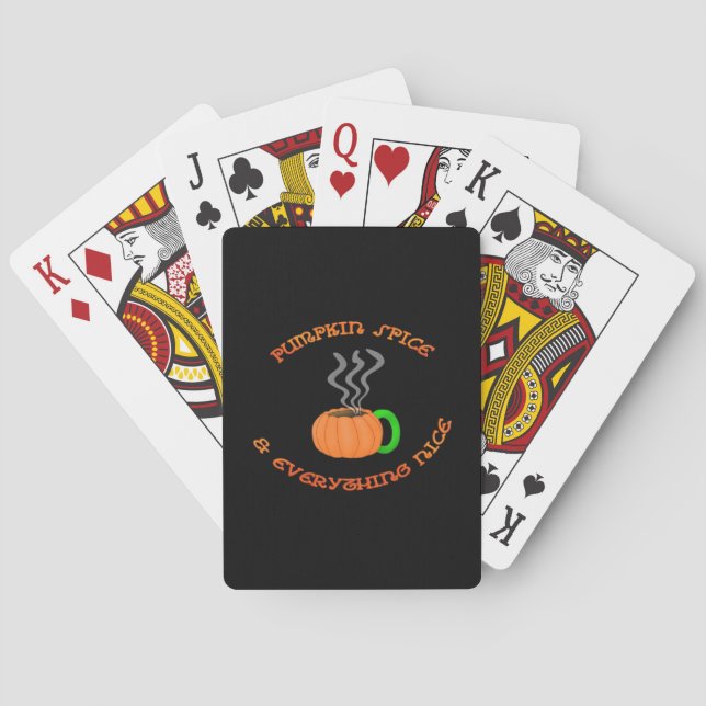 Baralho PSL Pumpkin Spice e tudo de bom (Verso)