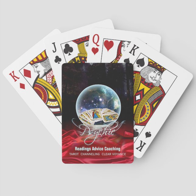Baralho PSYCHIC - Cartões de Reprodução, Tarot (Verso)