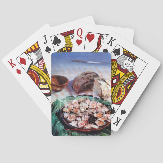 Baralho Pulpo a la galega/Polbo á feira/polvo galego (Verso)