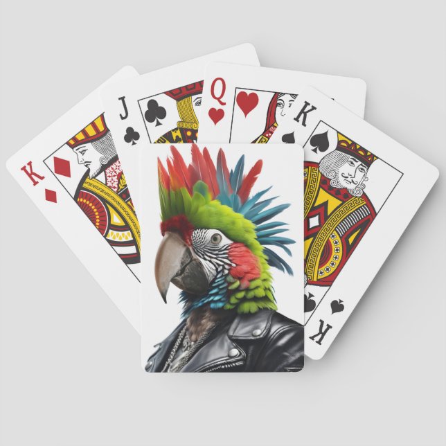 Baralho Punk Parrot (Verso)