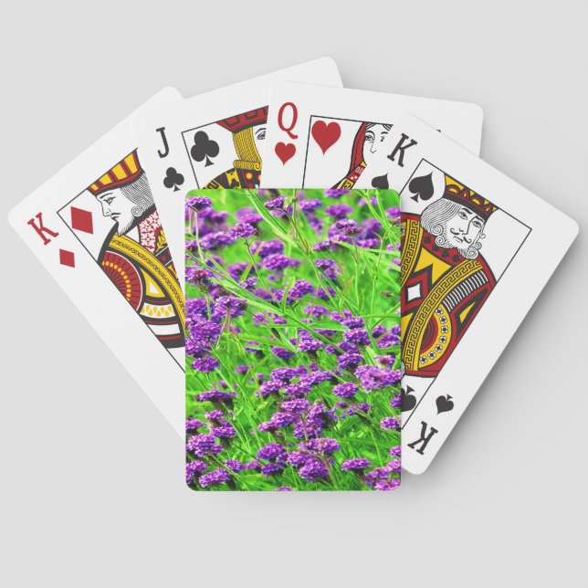 Baralho Purple_Lavanda_Blooms,_ (Verso)
