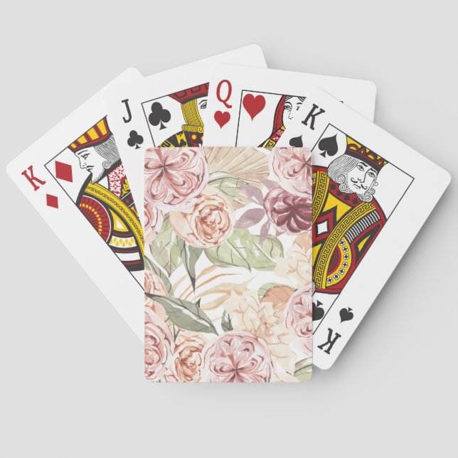 Baralho Quadro Floral (Verso)