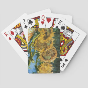 Baralho Quatro Girassóis Cortados, Vincent van Gogh