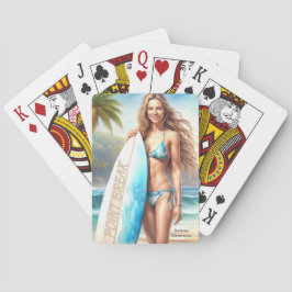 Baralho Quebra de Ponto de Ação de Rapariga