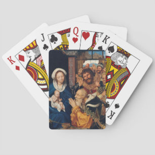 Baralho Quentin Matsys - A Adoração do Magi