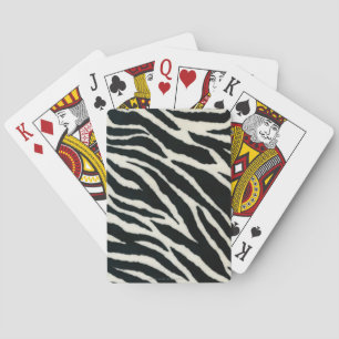 Baralho RAB Rockabilly Estampa de Zebra Preto & Branco