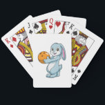 Baralho Rabbit at Bowling with Bowling ball<br><div class="desc">This design is the perfect gift for a birthday,  Christmas and other celebrations. It is suitable for women,  men and kids.</div>