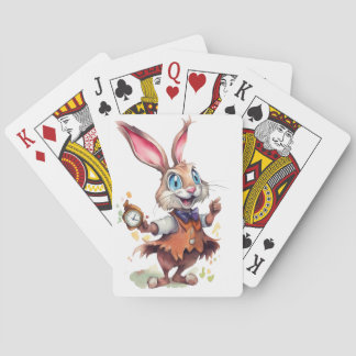 Baralho Rabbit com relógio