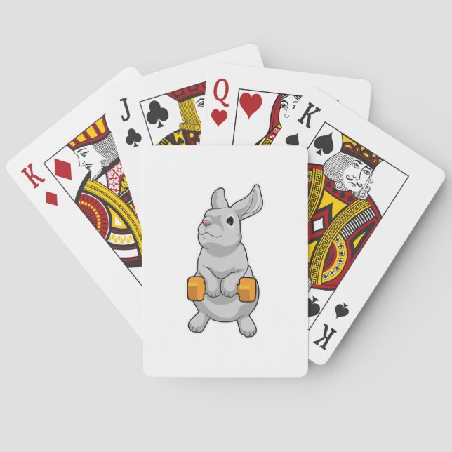 Baralho Rabbit Malhação Dumbbell (Verso)