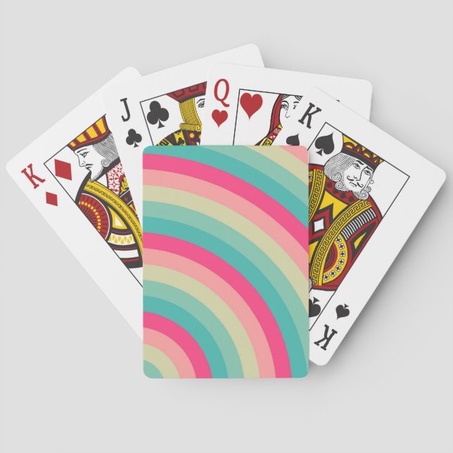 Baralho Radiação da Pop retrorreflectora (Verso)