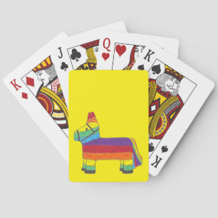 Baralho Rainbow Donkey Piñata Fiesta Festa de aniversário 