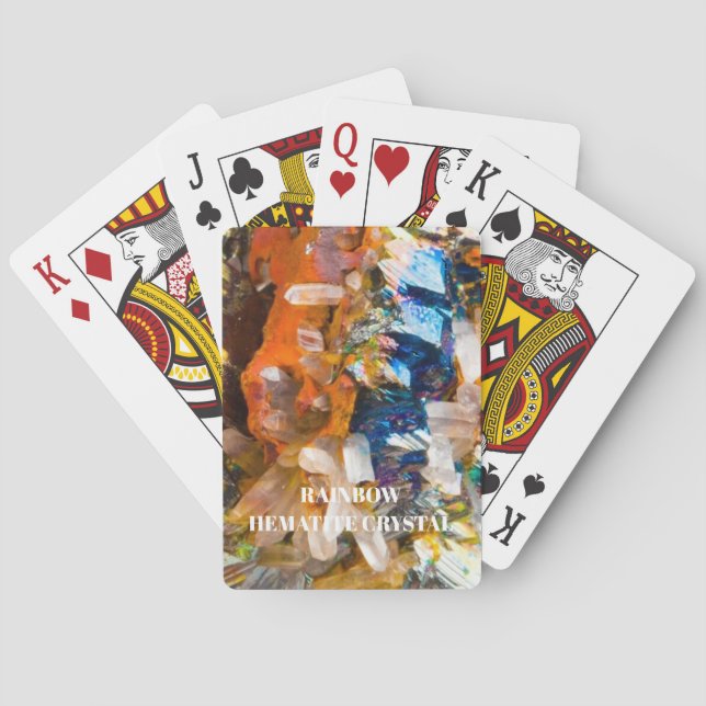 Baralho Rainbow Hematite Crystal (Verso)