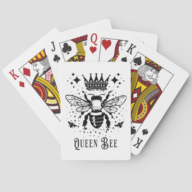 Baralho Rainha Abelha – Emblema Místico do Tarot (Verso)