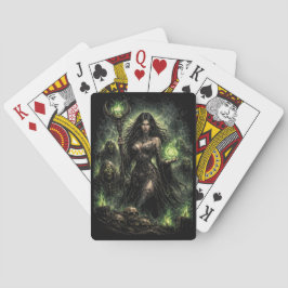 Baralho Rainha da Chama Verde
