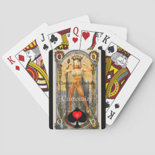 Baralho Rainha do Cartão Tarot de Espadas Thunder_Cove