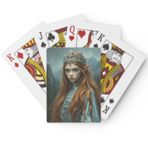 Rainha Elfa do Véu – Retrato de Fantasia