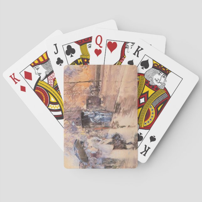 Baralho Rainy Day na Quinta Avenida (Nova Iorque) (Verso)